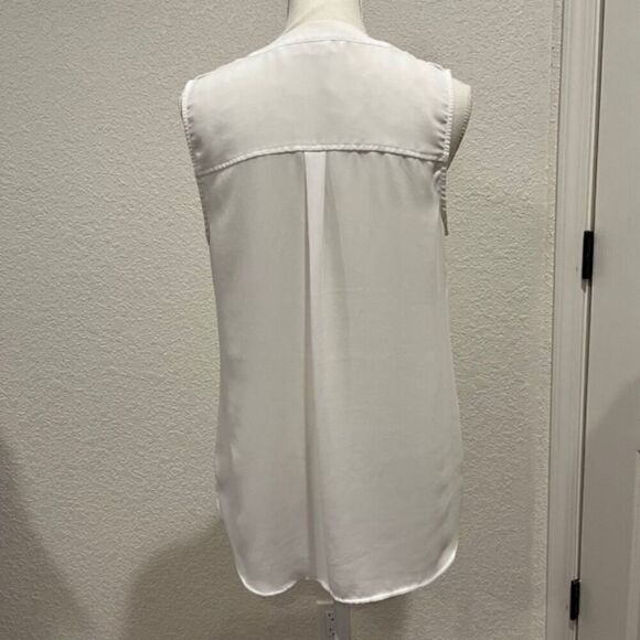 Michael Kors Women's Sleeveless Top White Size Medium - Picture 7 of 10